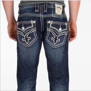 Rock Revival Mikael Straight Jeans EUC